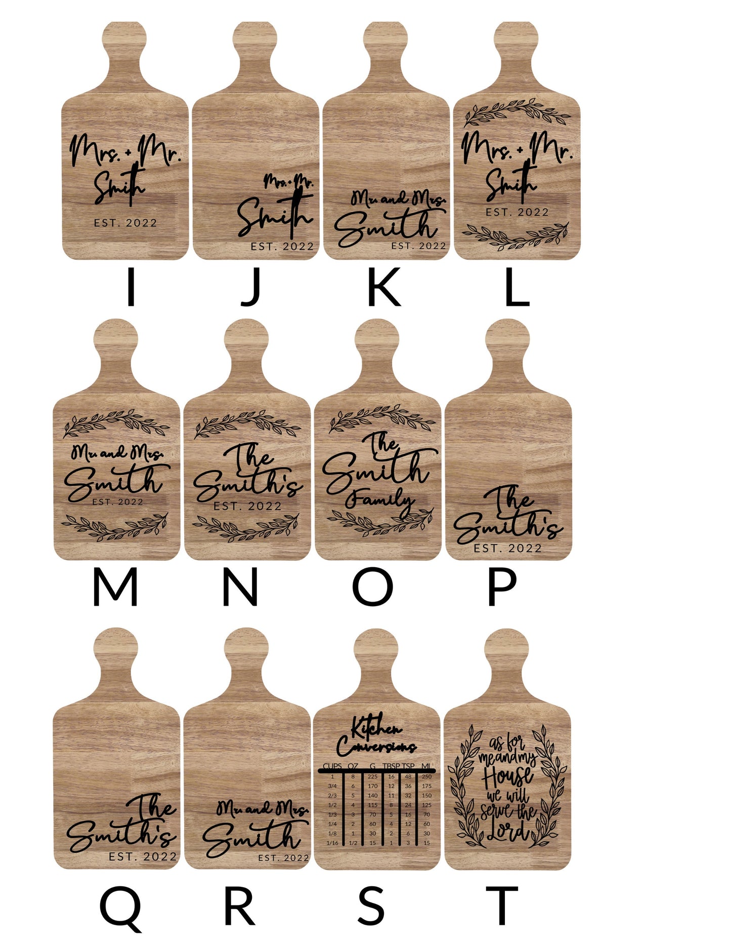 Customized Cutting Board