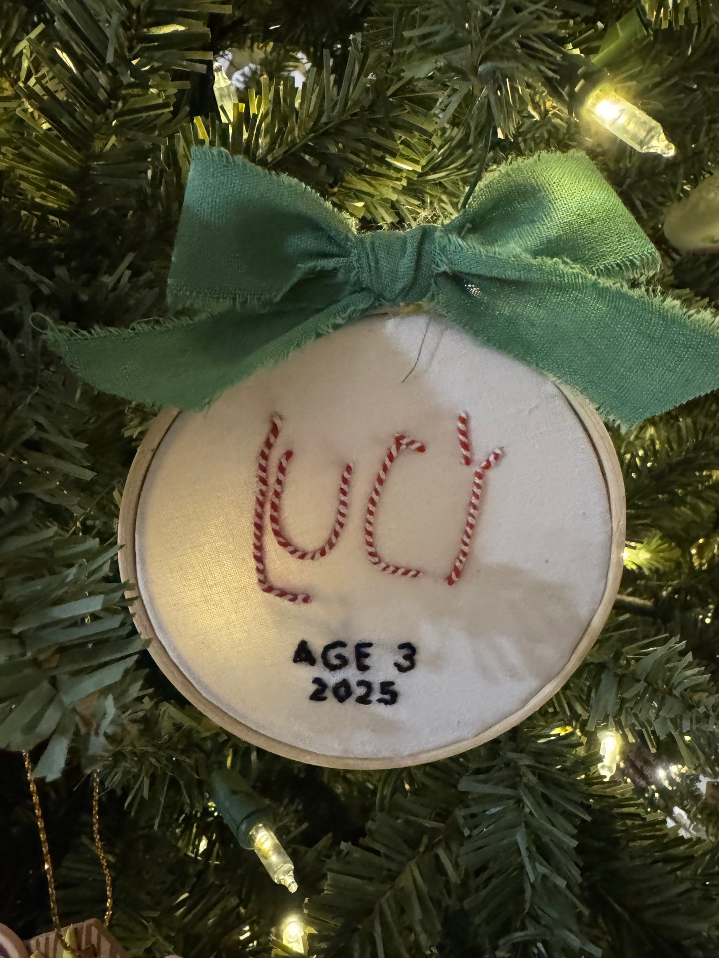 Embroidered Ornaments