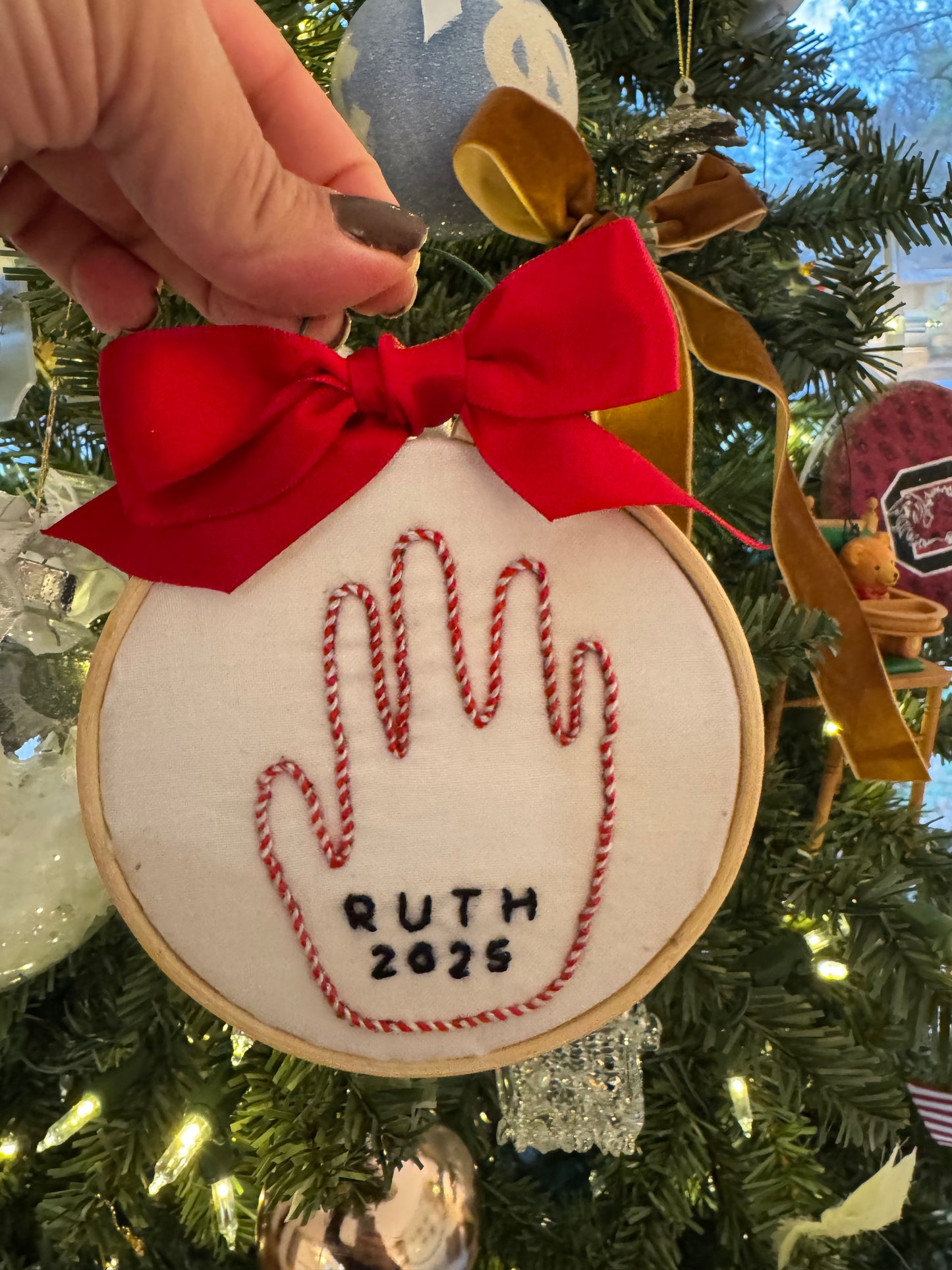 Embroidered Ornaments