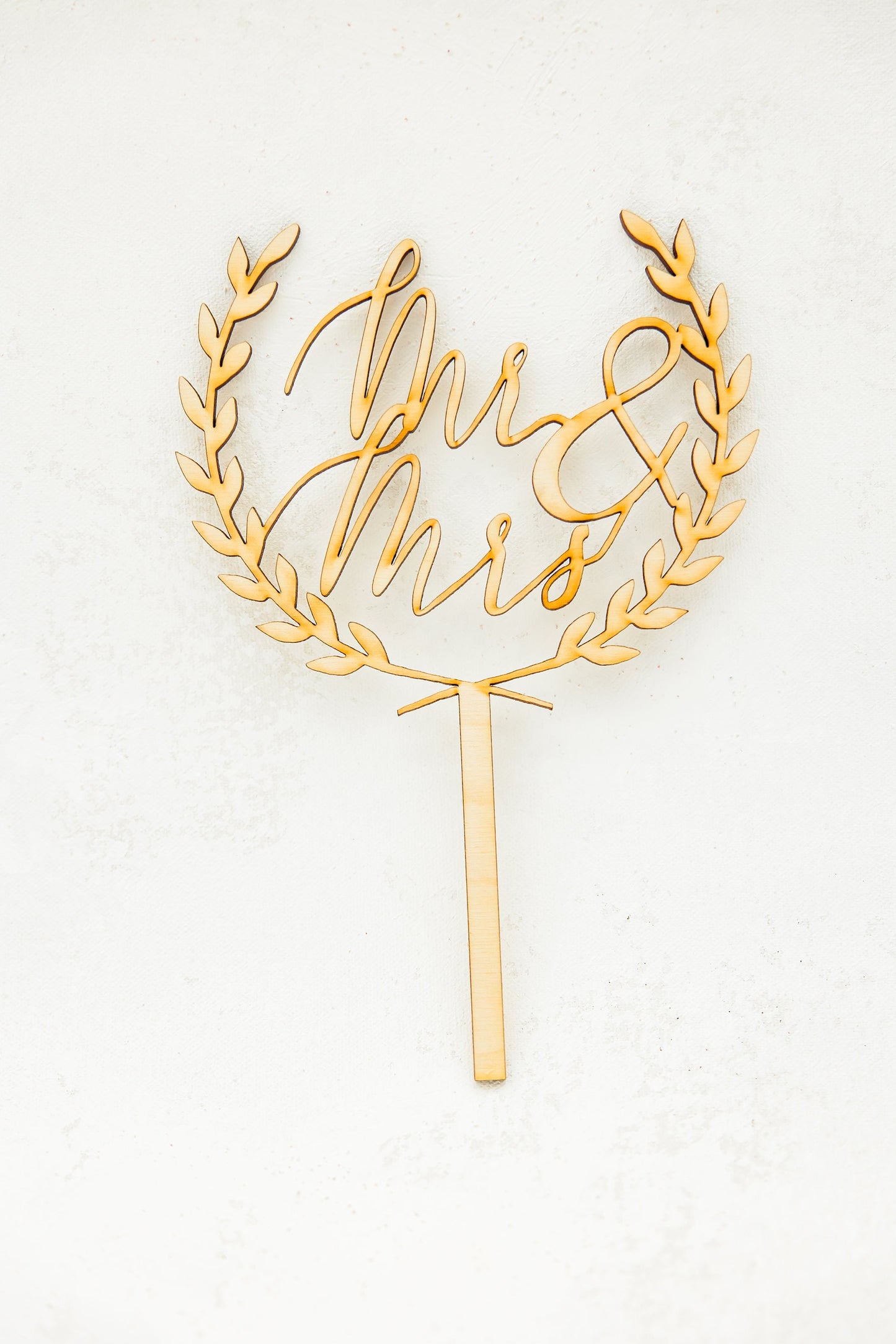 Wooden Cake Toppers