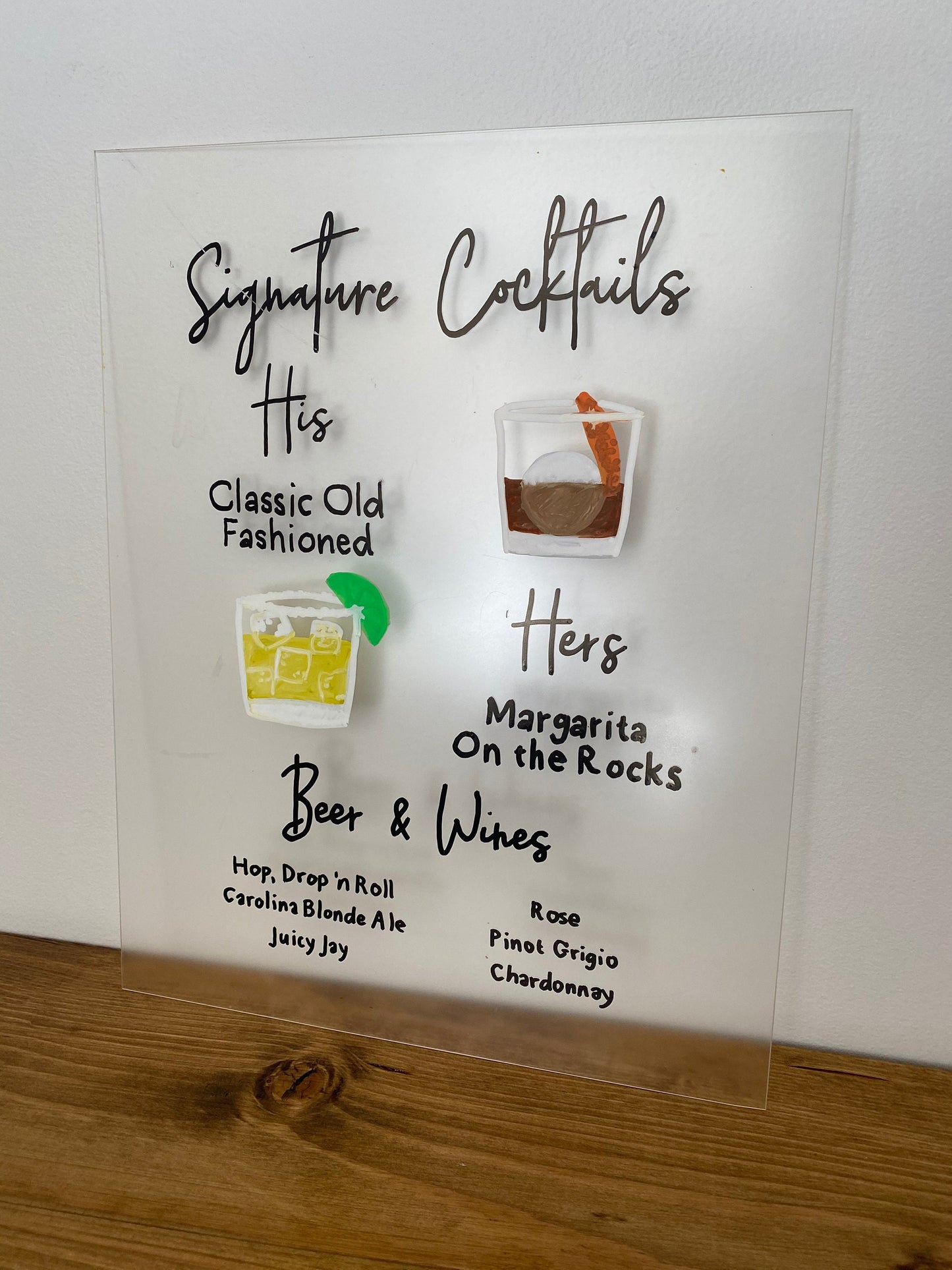 Custom Bar Menu