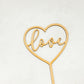 Wooden Cake Toppers