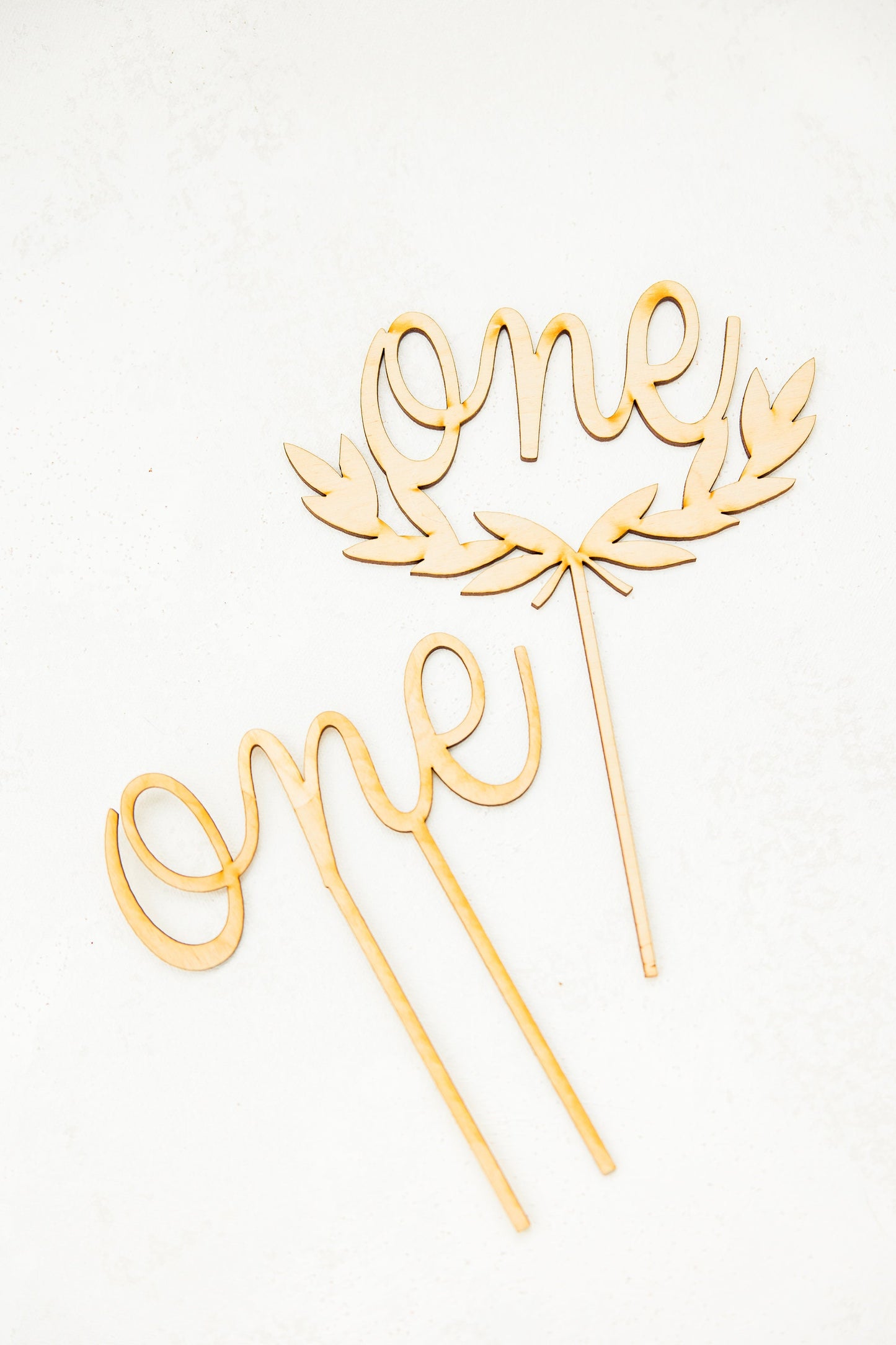 Wooden Cake Toppers