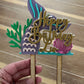 Custom Layered Cake Topper